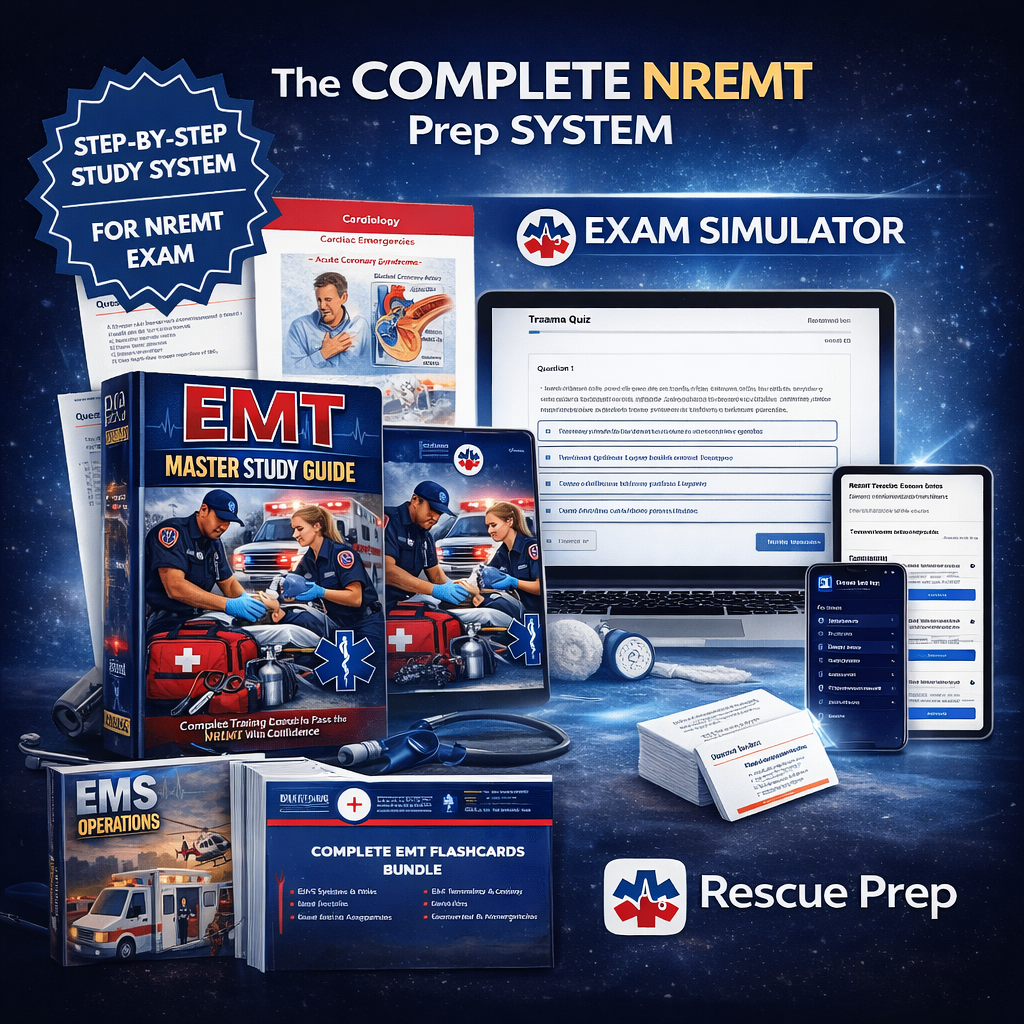 EMT Master Study Guide + Exam Simulator
